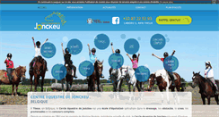 Desktop Screenshot of jonckeu-equitation.be